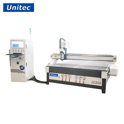Kolay Servo Geniş Formatlı Ağaç İşleme CNC Router Makinesi